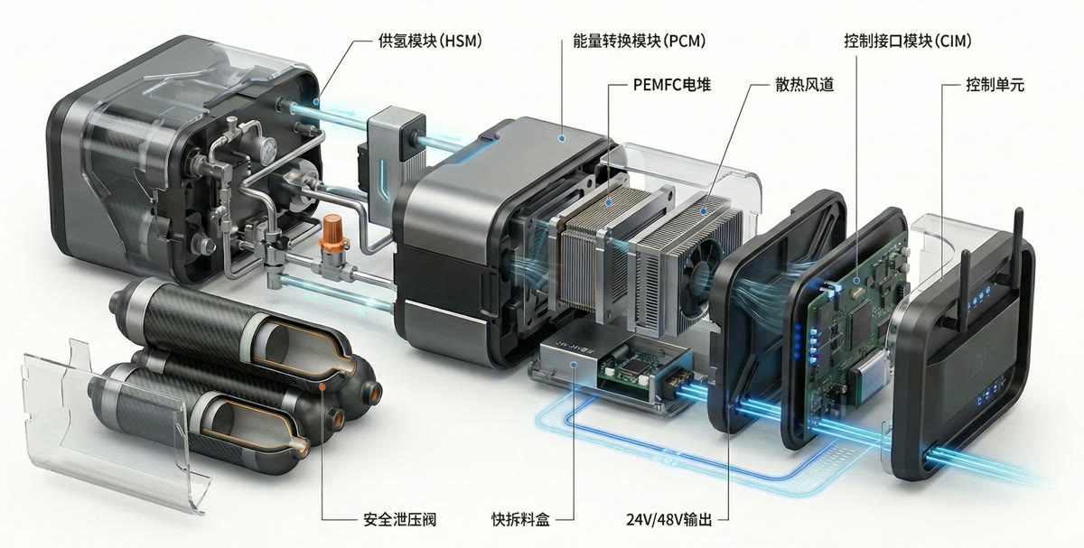 Solid-State Hydrogen Storage System